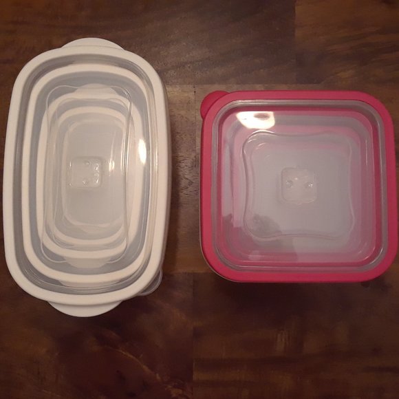 Nested Plastic Food Storage Bundle - 18 pieces - Picture 5 of 7